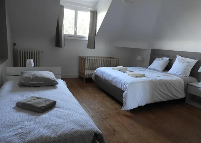 De Charme Au Mans, 4 Chambres, Grand Jardin, Terrasse, Wi-fi, Proche Commerces - Fr-1-410-318 * Ecommoy